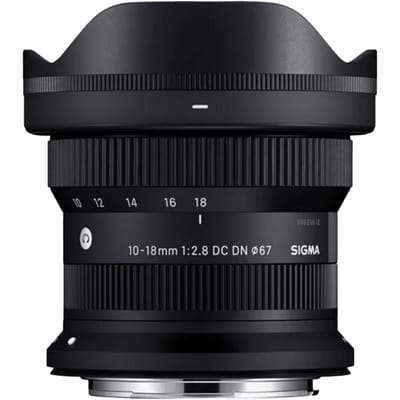 Sigma 10-18mm F2.8 DC DN - Contemporary FUJIFILM X mount - Camera lens