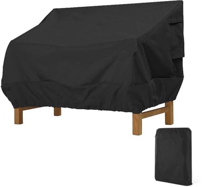Unyqoos® Tuinbank Beschermhoes voor 4-zitsbank met Winddichte en UV-bestendige Functies