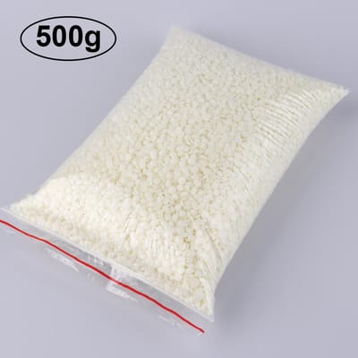 1KG Natuurlijke Sojawax Korrels 100% Geen Toevoegingen Geurkaars Grondstof voor Doe-het-zelf Kaarsenmaken Benodigdheden Kaars Grondstoffen white