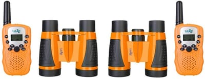 Levenhuk - 79671 - LabZZ WTT10 Orange Walkie Talkie en verrekijkerset
