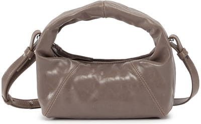 LES VISIONNAIRES Greta Schoudertas Leder 20 cm - Dames - vanilla latte