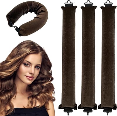 Solidchoice - Set van 3 Hittevrije Krulstaven voor Perfecte Krullen