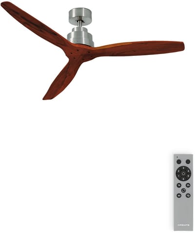 CREATE - Stille plafondventilator van 40 W met technische ABS-bladen, verkrijgbaar in verschillende maten - M - Geen licht - Afstandsbediening - WIND STYLANCE