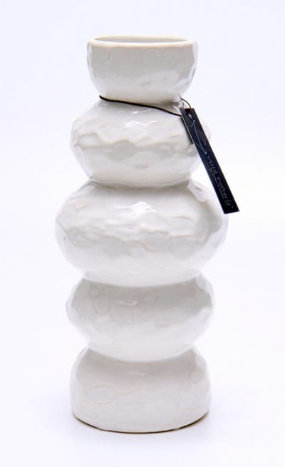 Vaas - Villa Pottery - Decoratie - Woondecoratie - Keramiek - Berber 6_2 white