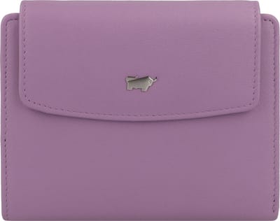 Braun Büffel Leren Portemonnee Joy Wallet Amethyst Paars