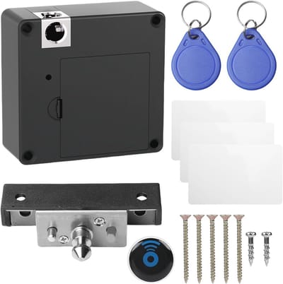 Onzichtbaar slim kastslot met NFC en RFID, ideaal voor laden en kasten