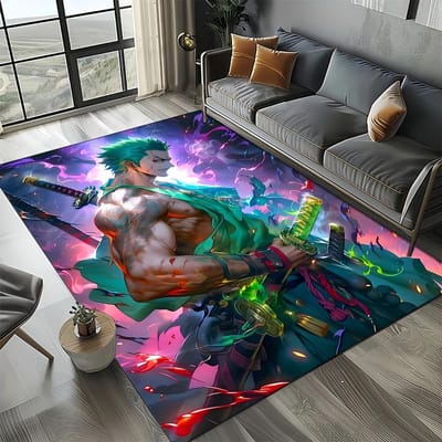 27 Stijl Nieuwe One PIECE-E Anime Cartoon Vloerkleed Tapijt voor Woonkamer Slaapkamer Huisdecoratie, Vloermat Antislip voor Bank Deurmat Kinderen 40x60cm( 15x23in )