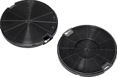 Scanpart actief koolstoffilter - Geschikt voor Electrolux MCFE09 - EFF75 - 4055093712 - 9029800548 - Ø 152 mm - H 10 mm - 2 stuks - Alternatief