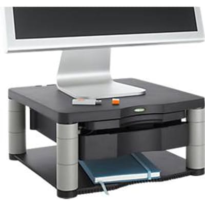 Fellowes Premium monitorstandaard Plus, in hoogte verstelbaar, antraciet/grijs