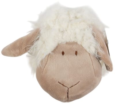 Wandkop Schaap off white S