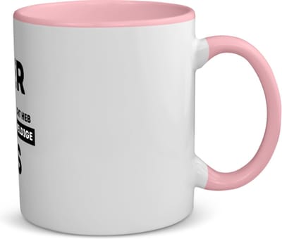 Akyol - bier, nu ik je aandacht heb je bent een geweldige zus koffiemok - theemok - roze - Zus - de beste zus - verjaardagscadeau - verjaardag - cadeau - cadeautje voor zus - zus artikelen - kado - geschenk - gift - 350 ML inhoud