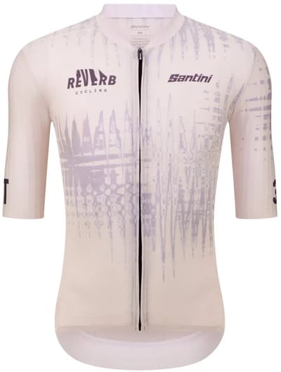 Santini Reverb Cycling Korte Mouw Wielertrui Beige 2XL Man