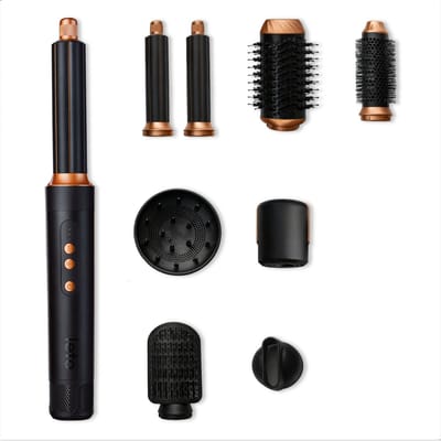 Krultang & Stijltang 8-in-1 Airstyler Krulborstel – Leto® Air7
