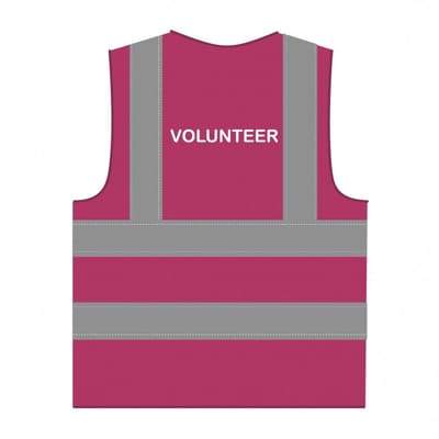 Volunteer hesje RWS lichtpaars