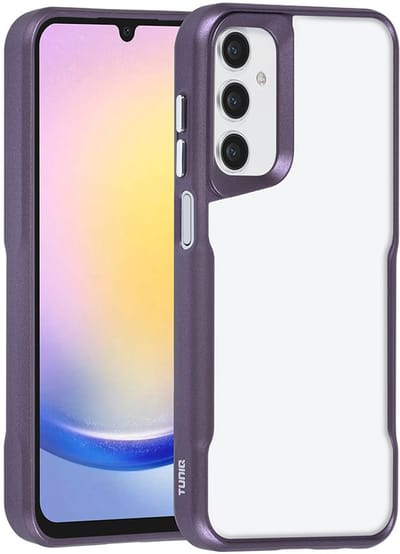 TUNIQ telefoonhoesje voor Samsung Galaxy A25 - Siliconen backcover - Paars