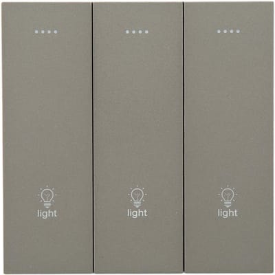 3-voudige Draadloze Slimme Lichtschakelaar WiFi Bluetooth Wandschakelaar Spraak Timing Bediening voor TUYA App AC