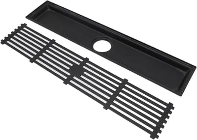 Lineaire Afvoerput - Douchegoot Afvoer - Badkamer Hygiëne - Geurblokkerend Systeem - 40cm - Zilver