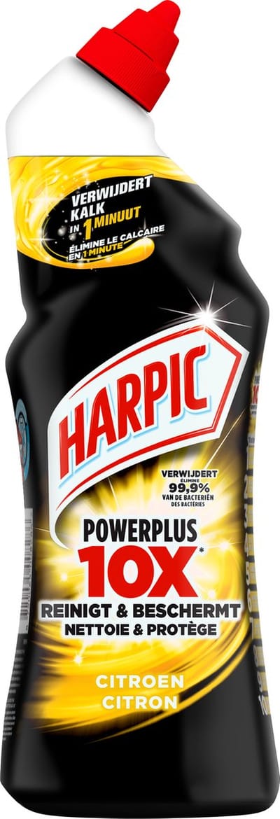 Harpic PowerPlus - Toiletreiniger - Gel - Citroen - 750 ml