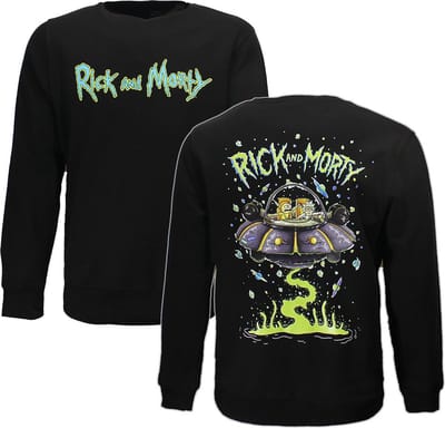Rick and Morty Spacecruiser Crewneck Sweater - Officiële Merchandise - S