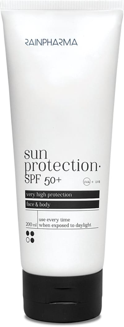 RainPharma - 50 ml - Zonnecrème met nieuwe generatie UV-filters voor maximale bescherming SPF 50+ - UVA- en UVB-bescherming - Vegan
