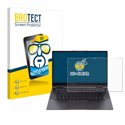 BROTECT - Screenprotector voor Lenovo Yoga 7i 14" 16:9 - Folie Beschermfolie transparant