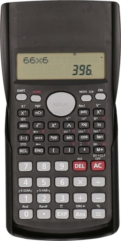 Wetenschappelijke bureau rekenmachine - voor kantoor of school - calculator