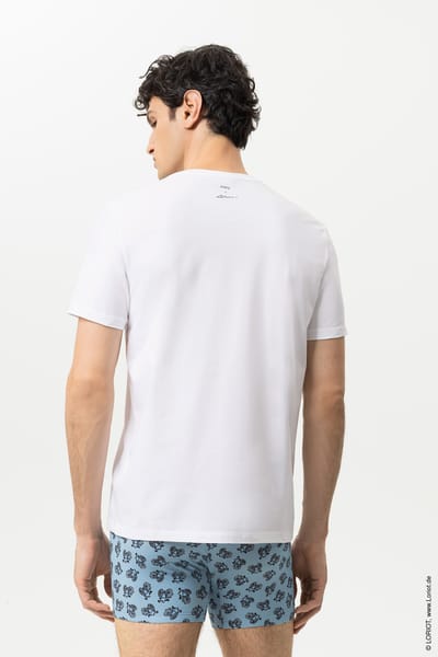 T-shirt Serie mey x LORIOT Wit