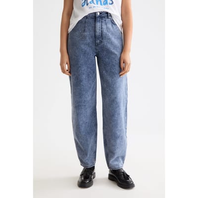 Scotch & Soda The Tide Longer Inseam Balloon Jeans In Mountain Dyed Canvas Taglia: W24L30 | Pantaloni Outlet | Donna