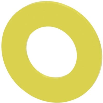 Siemens 3SU1900-0BA31-0AA0 3SU19000BA310AA0 Onderlegring Voor noodstop (Ø x h) 45 mm x 2 mm Zonder opdruk 10 stuk(s) Piece