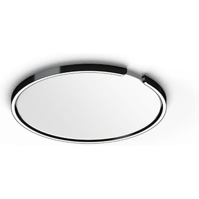Occhio Mito Soffitto 60 up Plafondlamp - black phantom - met Occhio Air - ceiling