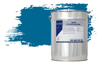 Wixx PU Metaalverf - 5L - RAL 5017 | Verkeersblauw