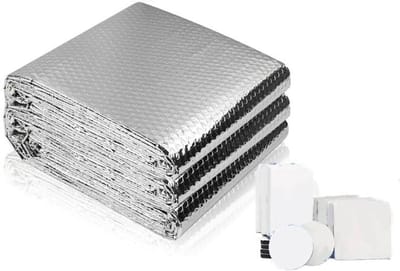 Isolatie Folie - Radiator Blad - Energie Besparen - Hitte Reflectie - 5m x 50cm - Zilver