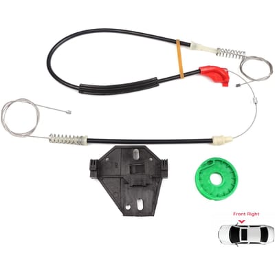 Kit de réparation de lève-vitre BWR5063 Avant Droit pour VW Transporter T4 MK4 Eurovan Caravelle 1990-2003 7D0959802