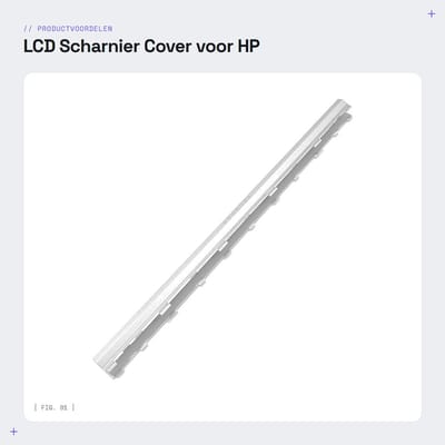 Dailygoods - LCD Scharnier Cover voor HP Probook 440 en 445 G8/G9