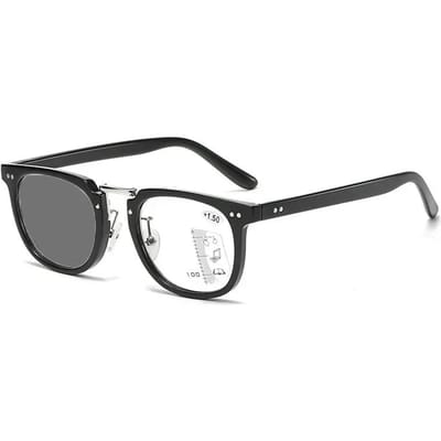 3-in-1 Outdoor Fotochrome Bifocale Zonnebril Anti Blauw Licht Nabij en Ver Zicht Bril Nieuwe Trendy Sport Multifocale Leesbril W80658WW-1.5 black