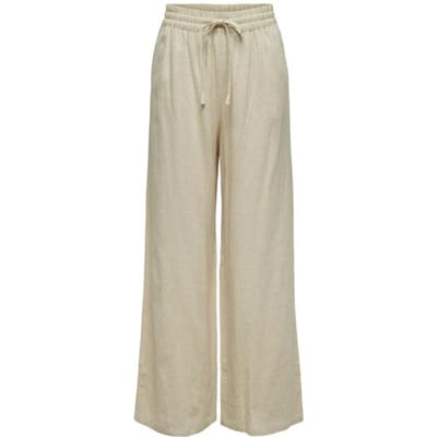 ONLY- JDYSAY HW LINEN WIDE PANT WVN NOOS - Dames - Broek