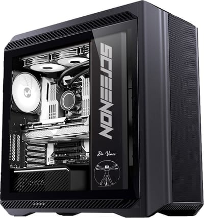 ScreenON - 8K "DaVinci" - Ryzen 9 7950X - RTX 4080 16GB - 64GB DDR5 RAM - 2TB SSD NVMe - 3 x 4TB HDD - Waterkoeling - Extra Stil