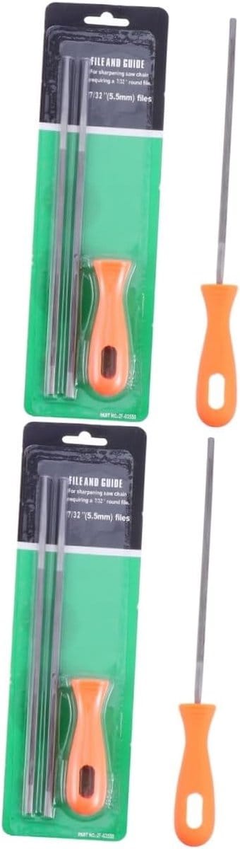Metaalvijl Set - Ronde Raspen - Houtbewerking Afwerken - Duurzaam Carbon Staal - 24.5 cm Lengte - As Shown