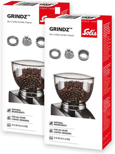 Solis Grindz Reiniger voor Koffiemolen - Bonenmaler Reiniger - 3x 35g - 2 Stuks