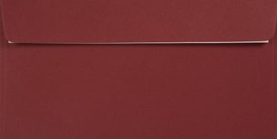 Gladde bordeaux enveloppen A4 - 110 x 220 mm - 25 stuks - HK zelfklevend met plakstrip - 120 gram - Kreative - Netuno