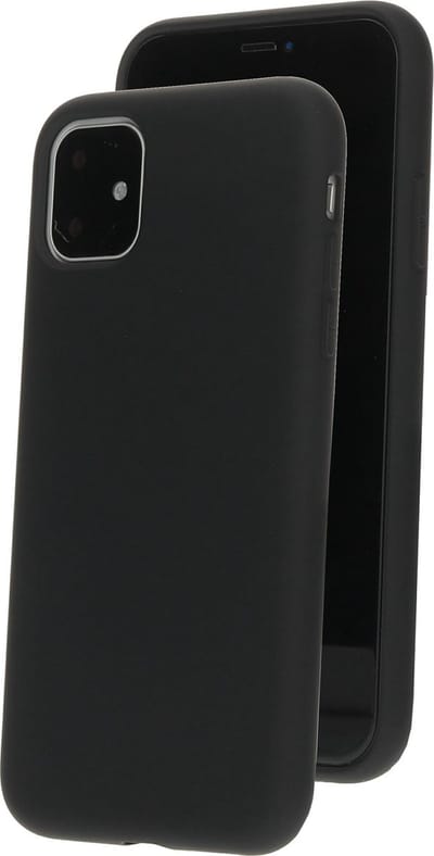 Mobiparts hoesje geschikt voor de Apple iPhone 11 - Siliconen - Zwart
