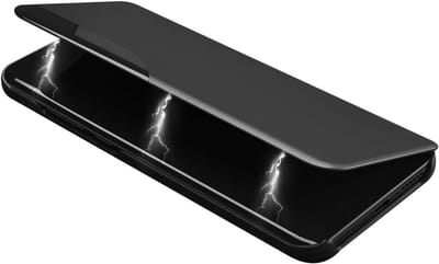 Case voor Samsung Galaxy A36 - Book Style met Duidelijk Venster, Schokbestendig, PU Leer en Vouwbare Kickstand, Bescherming voor je Smartphone