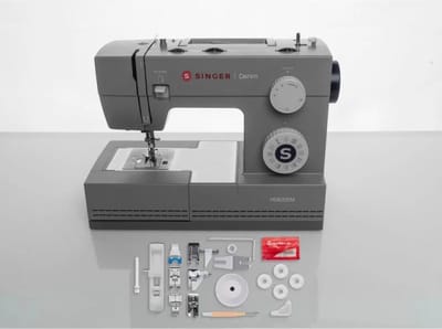 SINGER Heavy Duty Jeans 6335M Denim Naaimachine - Krachtige Allrounder voor Diverse Stoffen