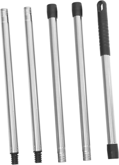 Dweilsteel Vervanging - Uitschuifbare Steel - Vloeren Reinigen - Comfortabele Grip - 39.50X2.50X2.50CM - Diverse Kleur