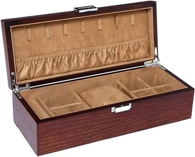 Sieradendoos Organizer - Juwelenkistje Opberger - Sieraden Opbergen - Met Rooster Indeling - 30x12x85cm - Niet Gespecificeerd
