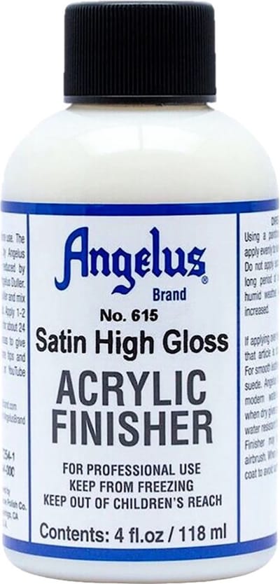 Angelus Acryl Finish voor leerverf - Satin High Gloss afwerking - Vernis - 118ml