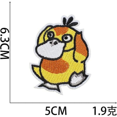 Pokémon Cartoon Borduurstof Sticker Pokemon Patch Sticker Computer Borduur Chapter Jongen Marvel Borduurstickers No. 9~_3 pieces