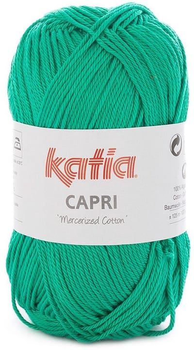 Katia Capri - 82130 grasgroen - Katoen Garen