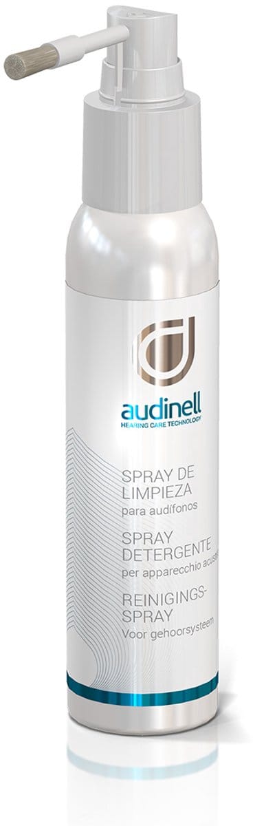 audinell reinigingsspray met borstel 100 ml