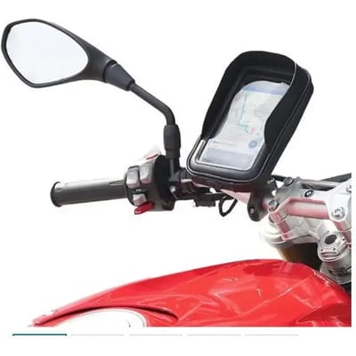 Front motorhoes alleen smartphone telefoon weerbestendig Mobilis